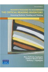 Readers' Passages for the Critical Reading Inventory