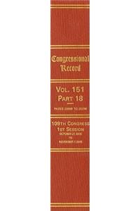 Congressional Record, Volume 151-Part 18: October 27, 2005 to November 7, 2005 (Pages 23969 to 25296)