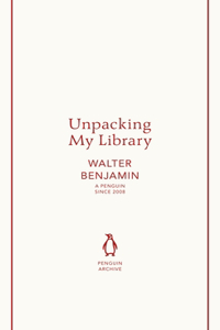 Unpacking My Library