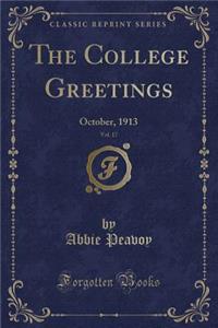 The College Greetings, Vol. 17