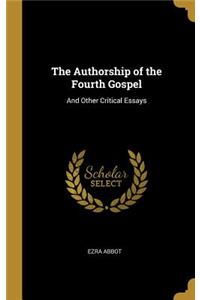 Authorship of the Fourth Gospel