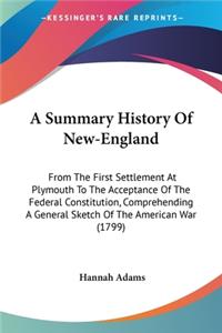 Summary History Of New-England