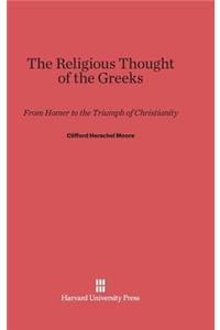 The Religious Thought of the Greeks