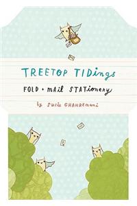 Treetop Tidings Fold and Mail Stationery