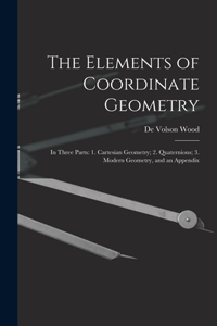 Elements of Coordinate Geometry