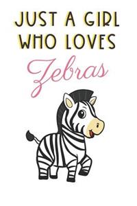 Just A Girl Who Loves Zebras