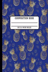 Composition Book Wide Ruled