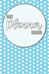 Daily Planner Undated