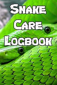 Snake Care Logbook