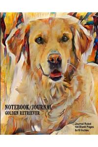 Notebook/Journal - Golden Retriever