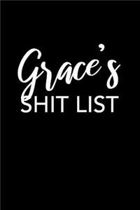Grace's Shit List