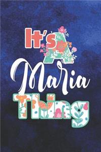 It's Maria Thing