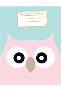 Owl Journal Notebook
