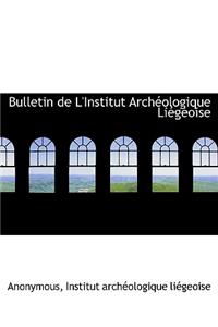 Bulletin de L'Institut Arch Ologique Li Geoise