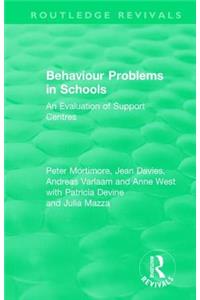 Behaviour Problems in Schools