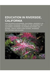 Education in Riverside, California