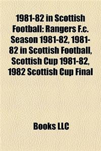 1981-82 in Scottish Football