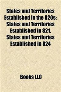 States and Territories Established in the 820s