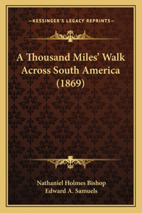 A Thousand Miles' Walk Across South America (1869)