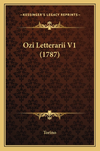 Ozi Letterarii V1 (1787)