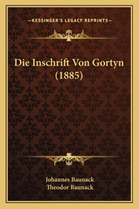 Inschrift Von Gortyn (1885)