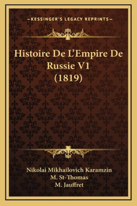 Histoire de L'Empire de Russie V1 (1819)