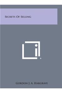 Secrets of Selling