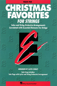Essential Elements Christmas Favorites for Strings: Value Pack (24 Part Books, Conductor Score and CD)
