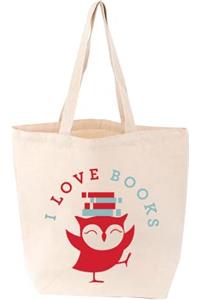 I Love Books Littlelit Tote Bag