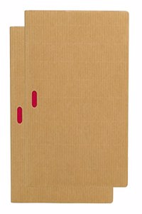 Natural / Natural (set of two) B7 Lined Notebooks