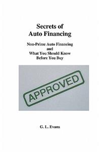 Secrets Of Auto Financing