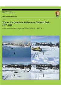 Winter Air Quality in Yellowstone National Park 2007-2008
