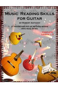 Music Reading Skills for Guitar Complete Levels 1 - 3