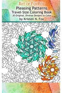 Pleasing Patterns Travel-Size Coloring Book
