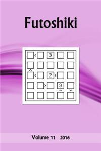Futoshiki: Volume 11 2016
