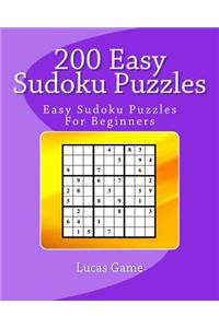 200 Easy Sudoku Puzzles