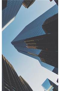 Notebook - Urban Skyline Architecture: Stylish Pocket Notebook, Ruled Paper, Matte Cover (Modern Journal, Sketchbook)