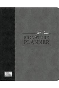 John C. Maxwell Signature Planner (Gray/Black Leatherluxe(r))