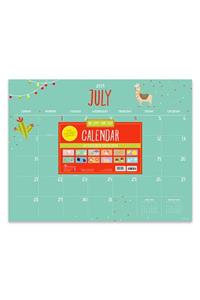 Cal 2020-Monthly Theme Desk Pad