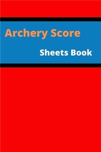 Archery Score Sheets Book