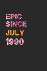 Epic Since July 1990