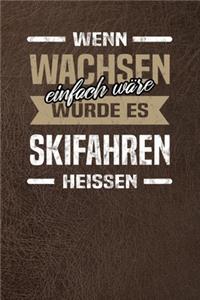 Notizbuch für Wachser und Skitechniker