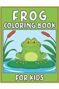 Frog Coloring Book for Kids
