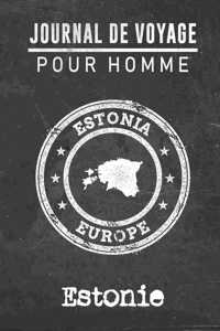 Journal de Voyage pour homme Estonie