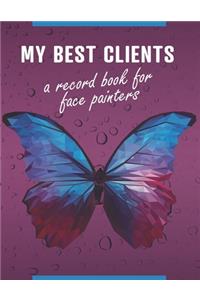 My Best Clients - A record book for face painters