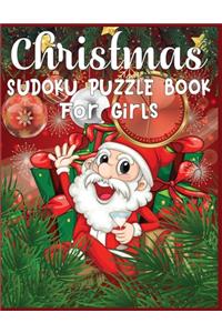 Christmas Sudoku Puzzle Book For Girls: 220 Sudoku Puzzles Easy - Hard With Solution - A Brain challenge Game For Smart Girls - Best Gaming Book Gift For Girls- large print sudoku puzzle b