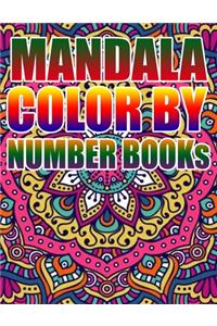 Mandala Color by Number Books