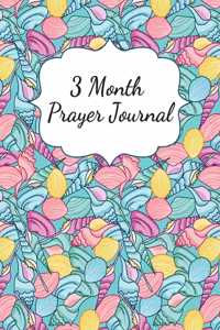 3 Month Prayer Journal
