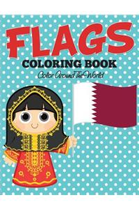 Flags Coloring Book