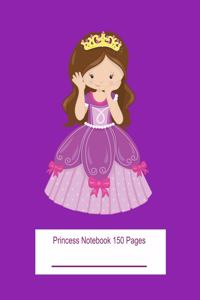 Princess Notebook 150 Pages